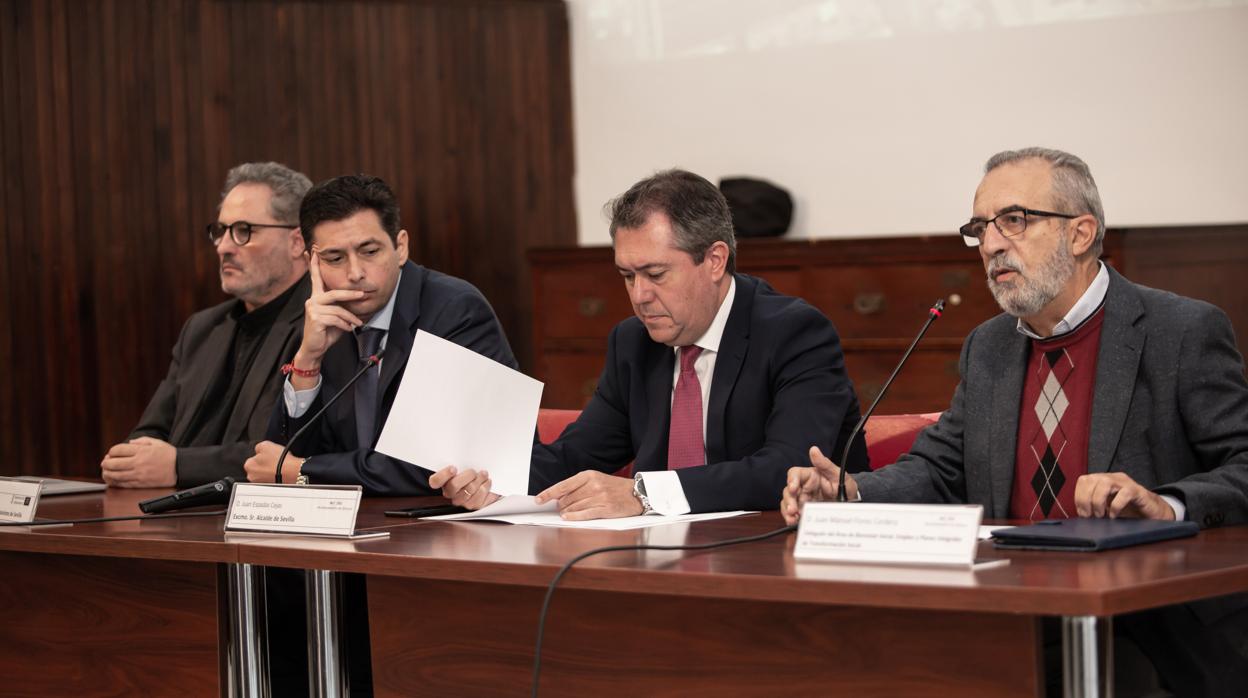 Acto de presentación de los trabajos sobre accesibilidad