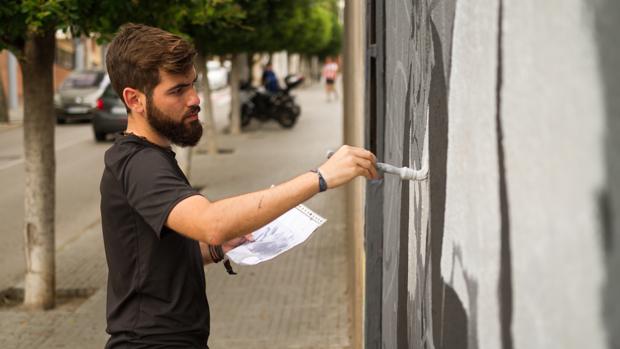 Alberto Montes: El pintor de calles que sobresale en la Academia