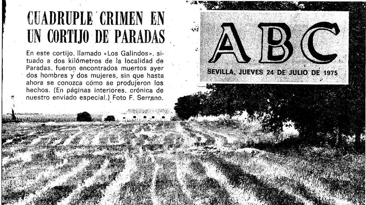 Portada de ABC de Sevilla del 24 de julio de 1975