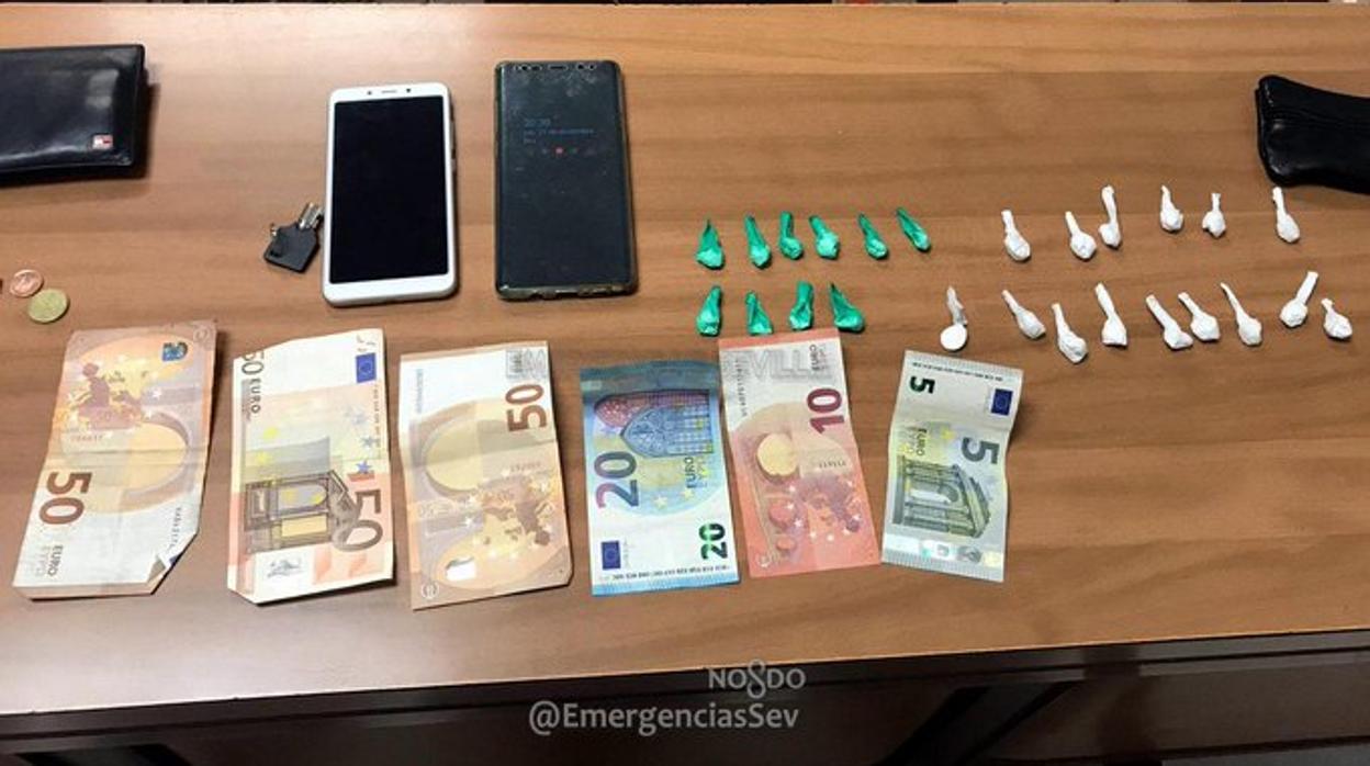 Detenido por vender cocaína a través del sistema «telecoca» en el centro de Sevilla