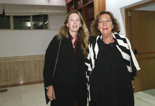 Ana Rojas y Carmen Maza