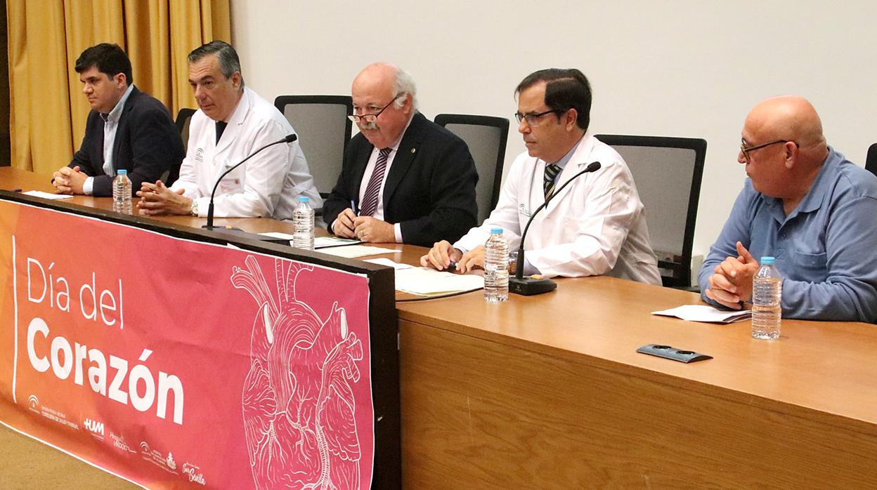 El consejero Jesús Aguirre celebró el Día del Corazón en el Hospital Virgen Macarena