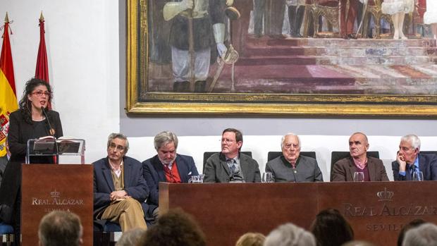 Diez autores rindieron homenaje a Romero Murube en el Alcázar