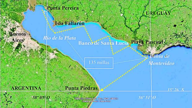 Primera vuelta al mundo: los peligros de navegar el río