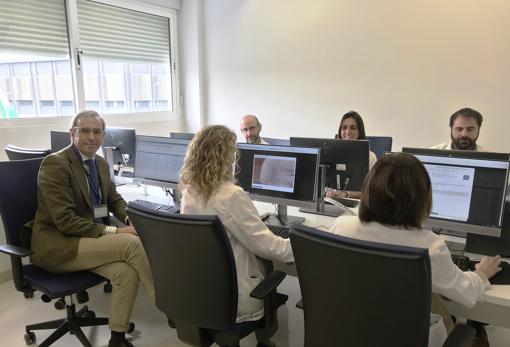 Sala digital del Virgen Macarena, inaugurada hace diez semanas