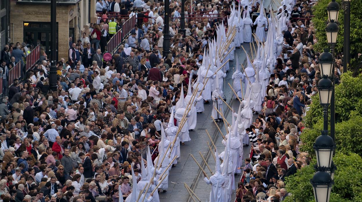 La carrera oficial de Sevilla está gestionada por el Consejo de Cofradías