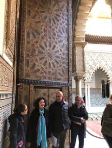 La puerta del salón de Embajadores