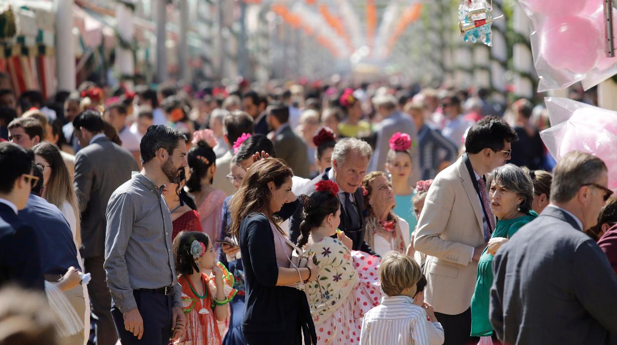 Ambiente de la Feria de Abril 2019