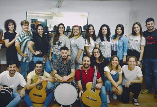 La comparsa femenina de Alcalá de Guadaira