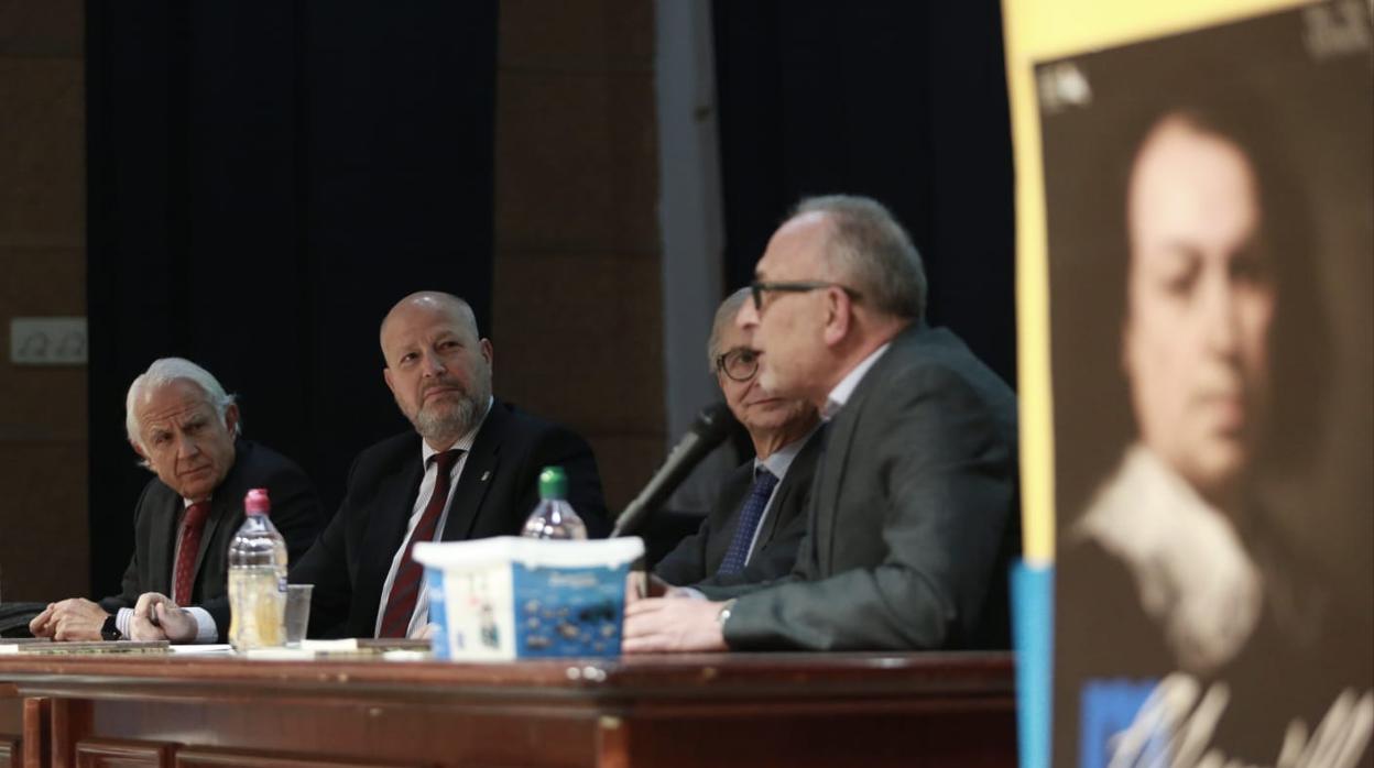 El consejero de Educación en el acto de esta mañana