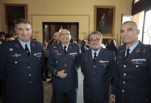 Alejandro Zamorano, Sebastián García Moreno, Ricardo García Lobo y Benito Arroyo