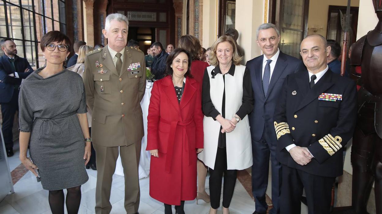 María Gámez, José Rodríguez, Margarita Robles, Catalina Luca de Tena, José Ballester y Manuel Garat