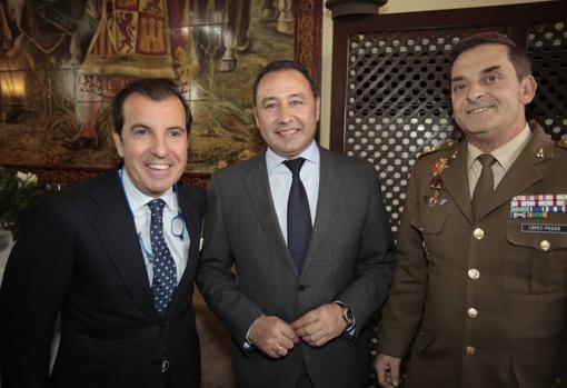 Manolo Vázquez, Ricardo Sánchez y José Carlos López-Pozas