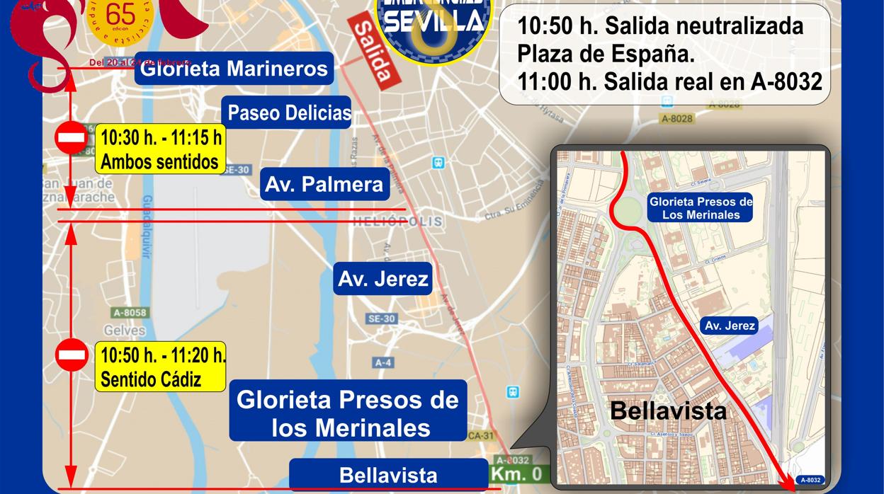 Desvíos de tráfico por la salida de la Ruta del Sol