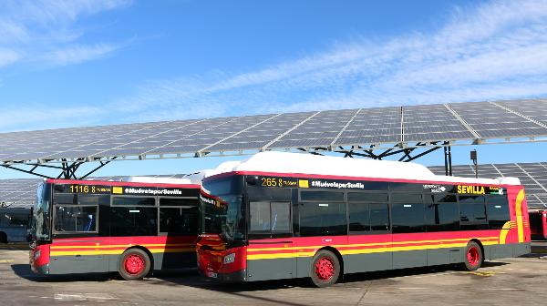 El Ayuntamiento adquiere 14 nuevos autobuses de gas natural