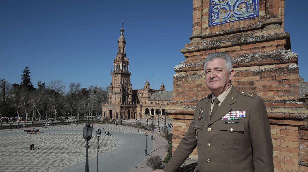 El teniente general José Rodríguez García