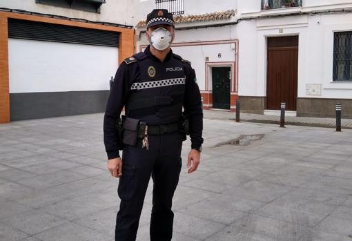 Miguel, agente de la Policía Local de Sevilla