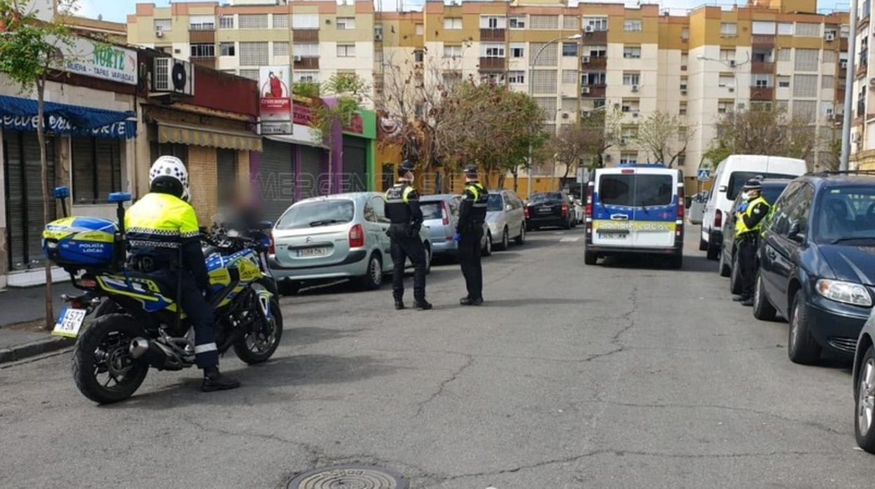 La madre fue trasladada a un centro hospitalario de la capital