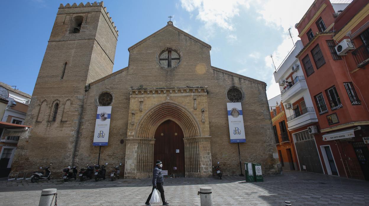 Iglesia de Santa Marina, este Domingo de Resurrección