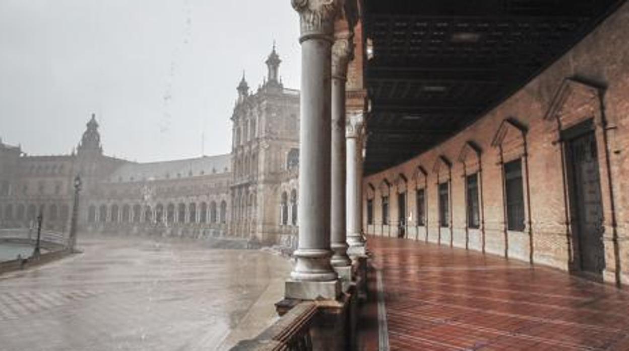 El tiempo en Sevilla: una semana pasada por agua y con subida de temperaturas en la recta final