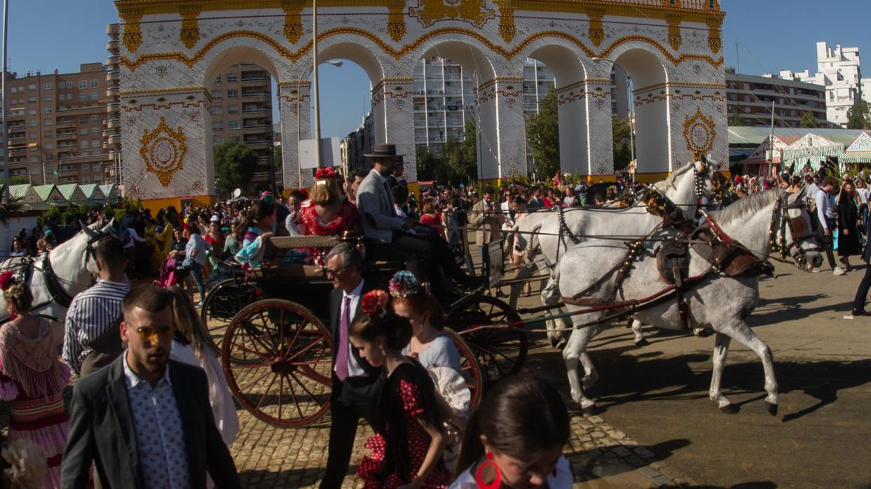 Perspectiva de la portada durante la Feria del pasado año