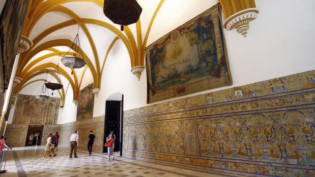 Así será la restauración de los paños cerámicos del Alcázar de Sevilla, los más extensos de Europa