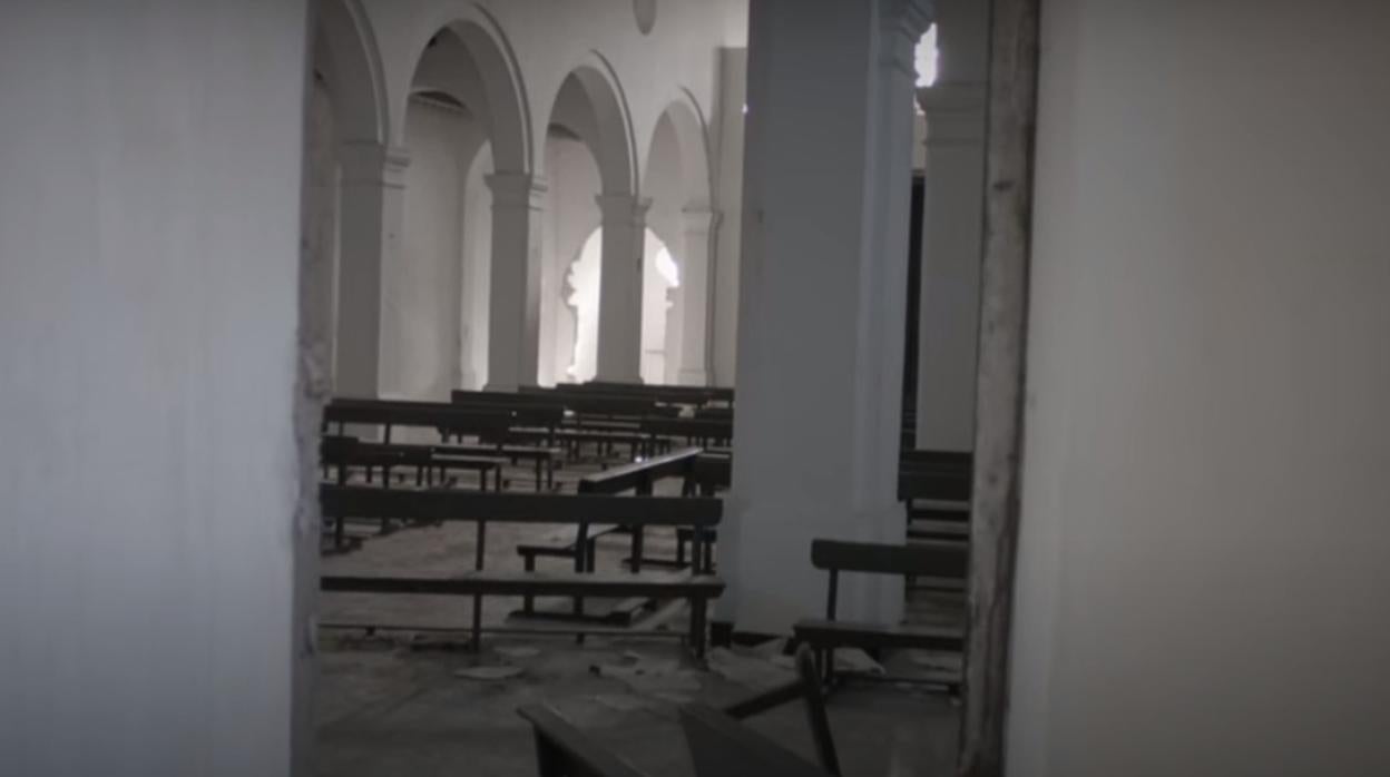 Interior de la iglesia de El Torbiscal