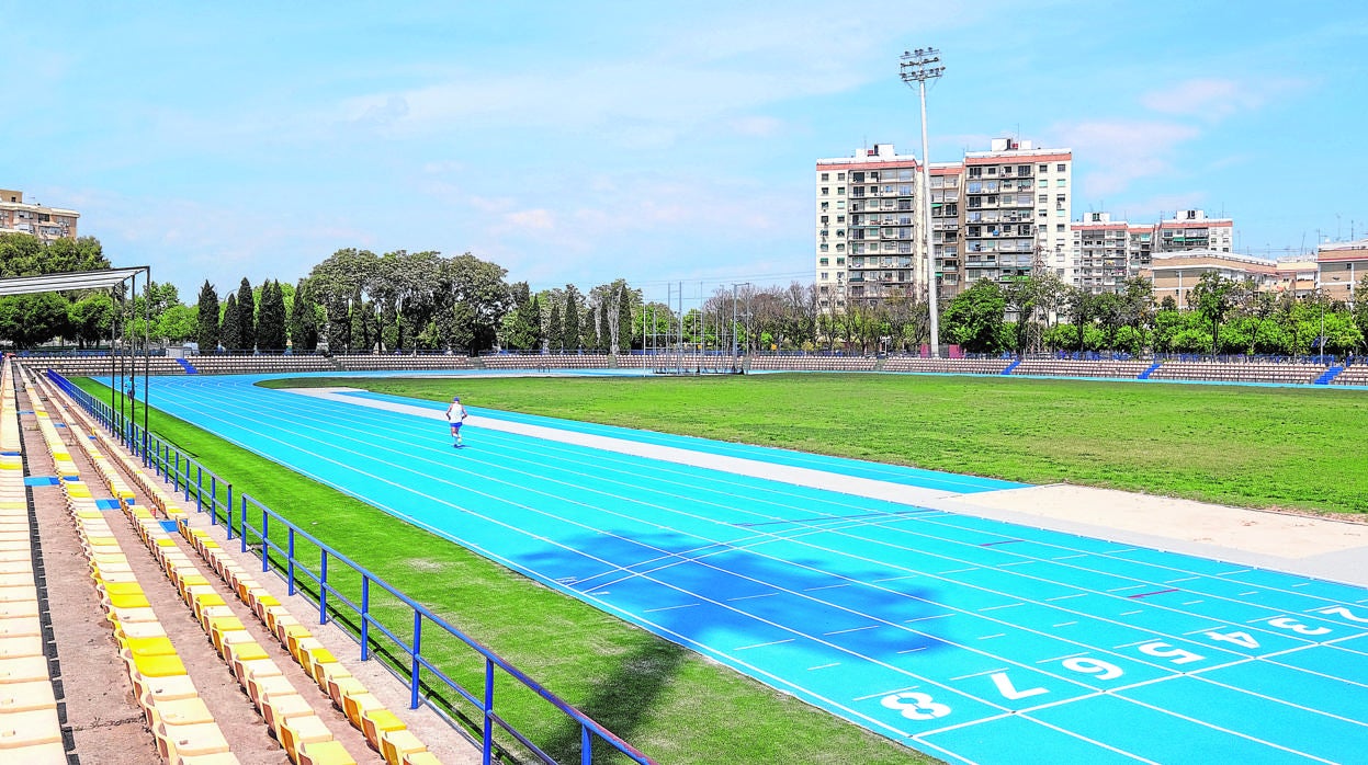 Pistas de atletisimo del centro deportivo San Pablo