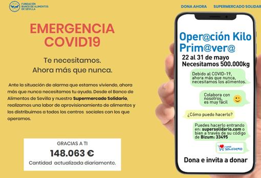 El Banco de Alimentos de Sevilla pide ayuda para atender a 60.000 personas en 2020