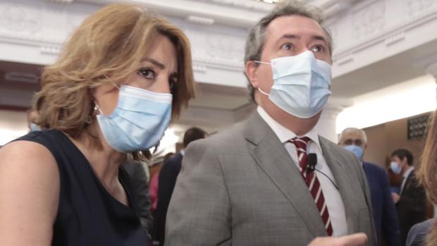 Susana Díaz ve a Juan Espadas como alcalde de Sevilla por muchos años