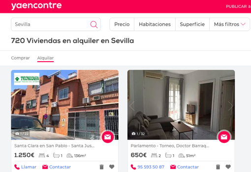 Alquiler de piso en Sevilla: bueno, bonito y barato... ¿es posible?