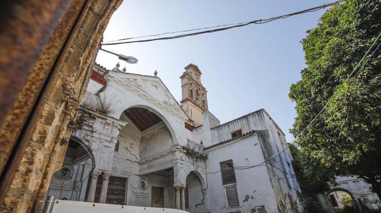 Fachada de la iglesia del antiguo convento de Santa Clara, en una imagen de archivo