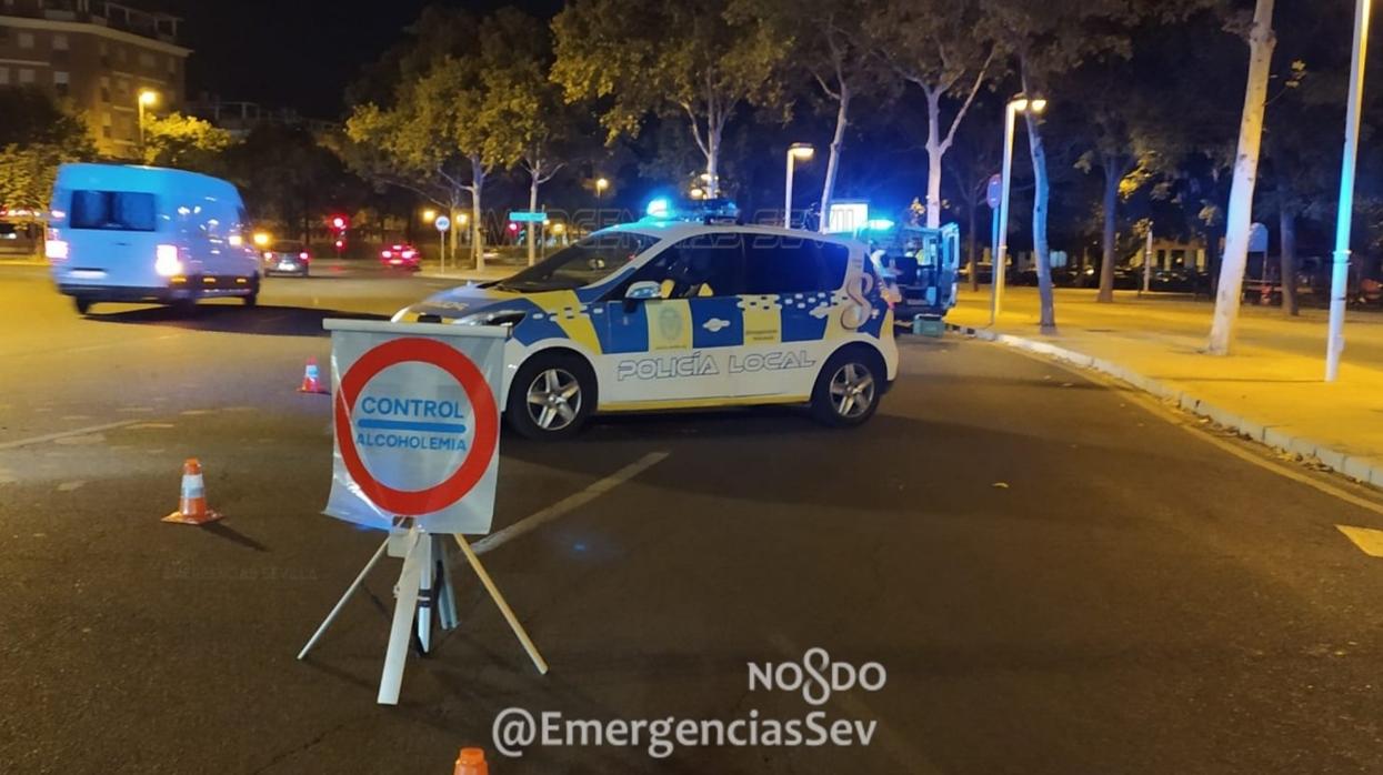 Un control de alcoholemia realizado el sábado en Sevilla