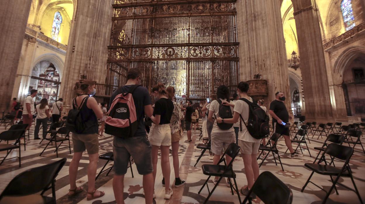 Las visitas asistidas a la Catedral de Sevilla se reaunudaron hace poco más de un mes