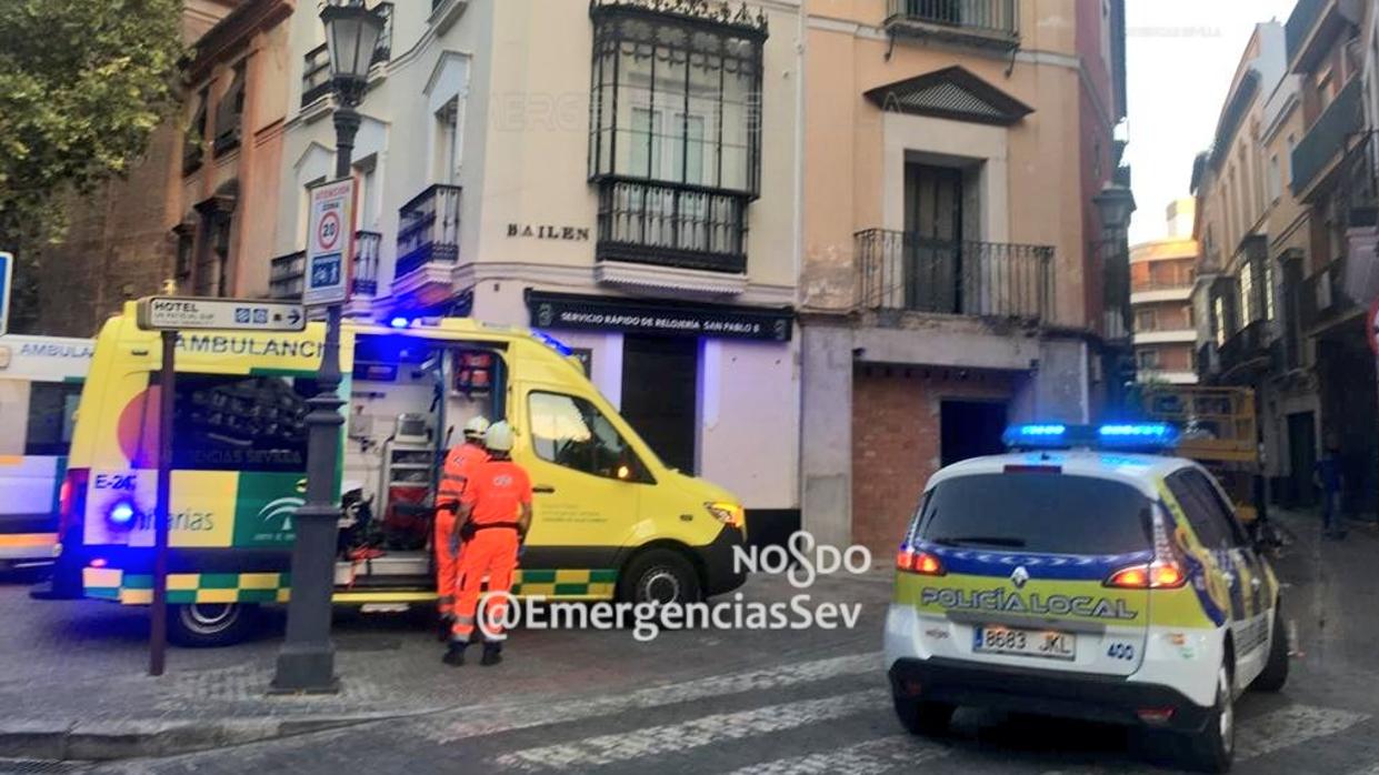 El accidente laboral ha ocurrido a primera hora de la mañana de este jueves