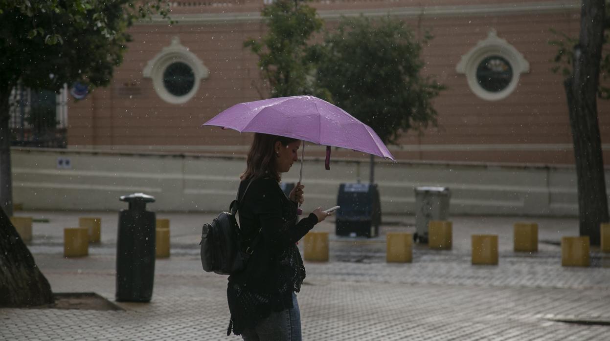 Llueve en septiembre en Sevilla