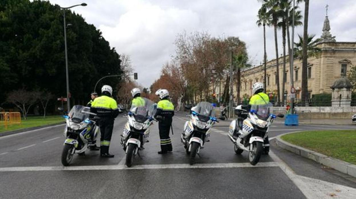 Agentes de la Policía Local en una imagen de archivo