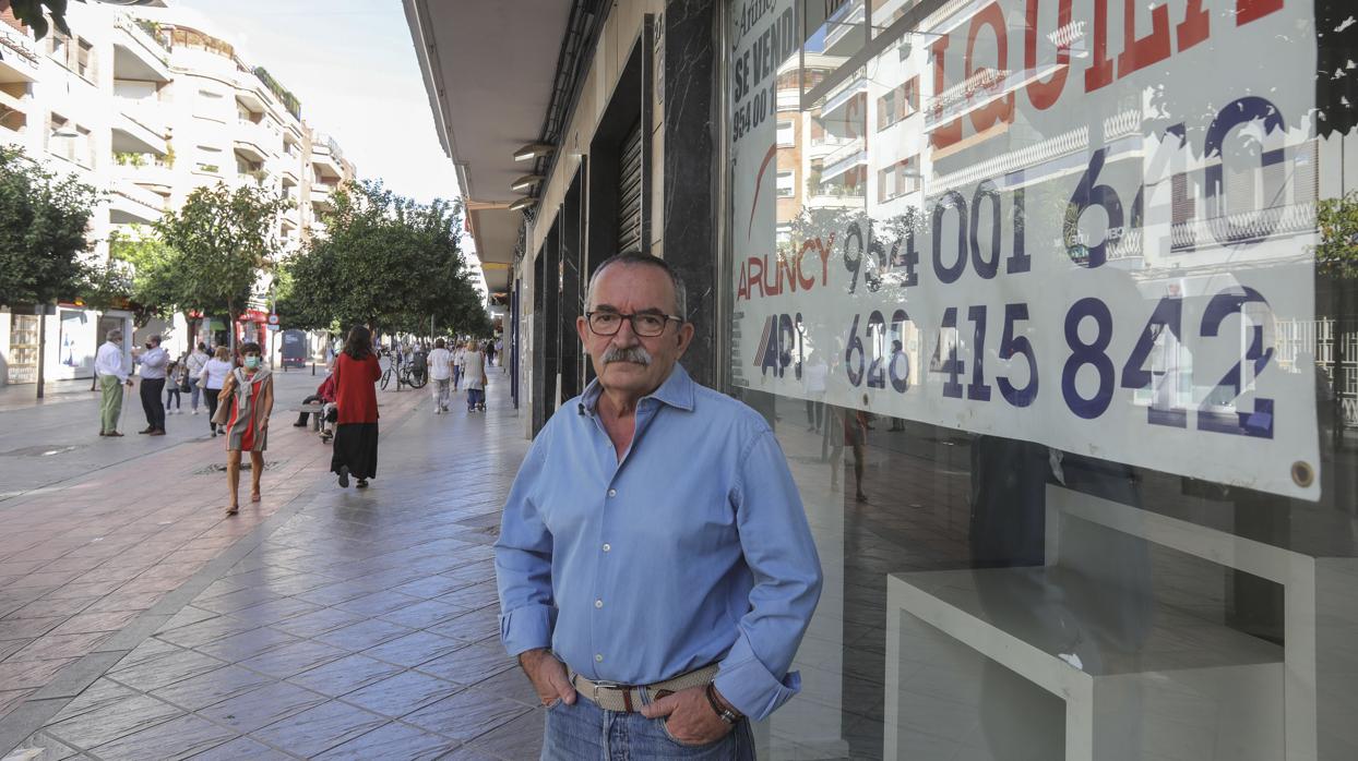 Juan Jesús Núñez Castain en la calle Asunción