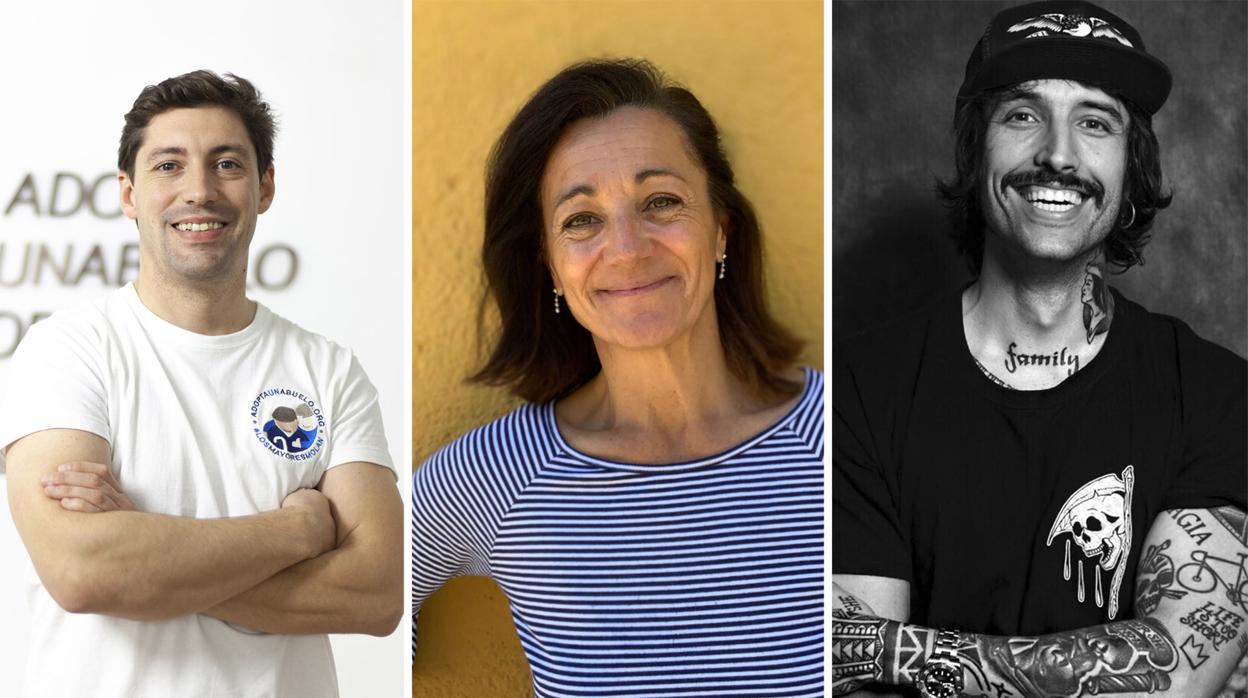 Alberto Cabanes, Lola Fernández Ochoa y Alejandro González «Tuco»