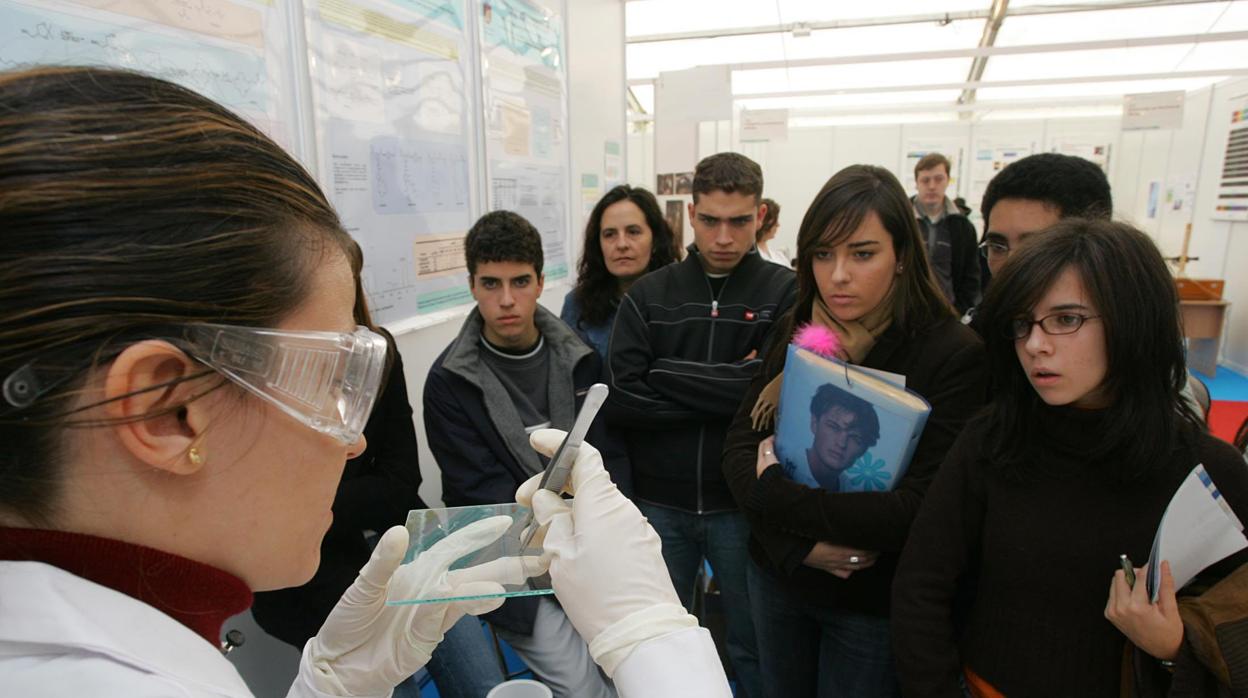 Una actividad de la Semana de la Ciencia en años anteriores