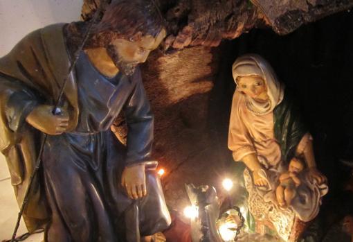 Portal de Belén de una Navidad pasada en Los Alcores