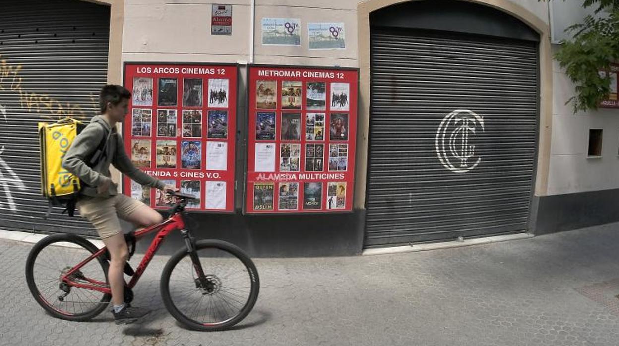 La mayoría de cines de la ciudad han permanecido cerrados durante las últimas restricciones impuestas por la Junta de Andalucía