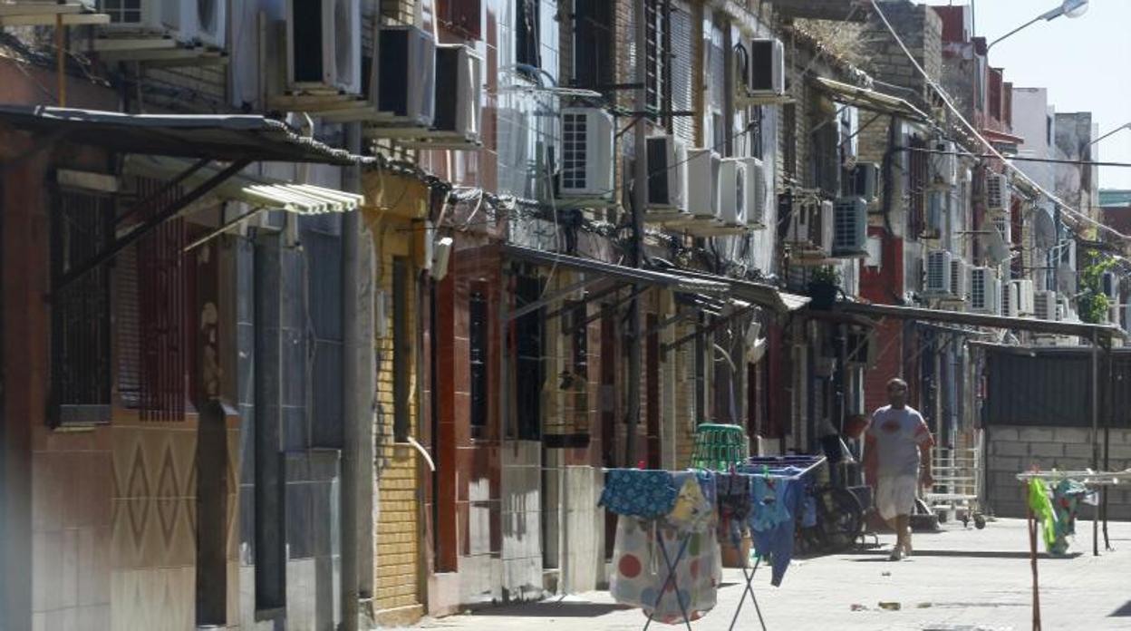 La zona de las casitas bajas es la más afectada porque muchas viviendas están enganchadas de manera ileagal