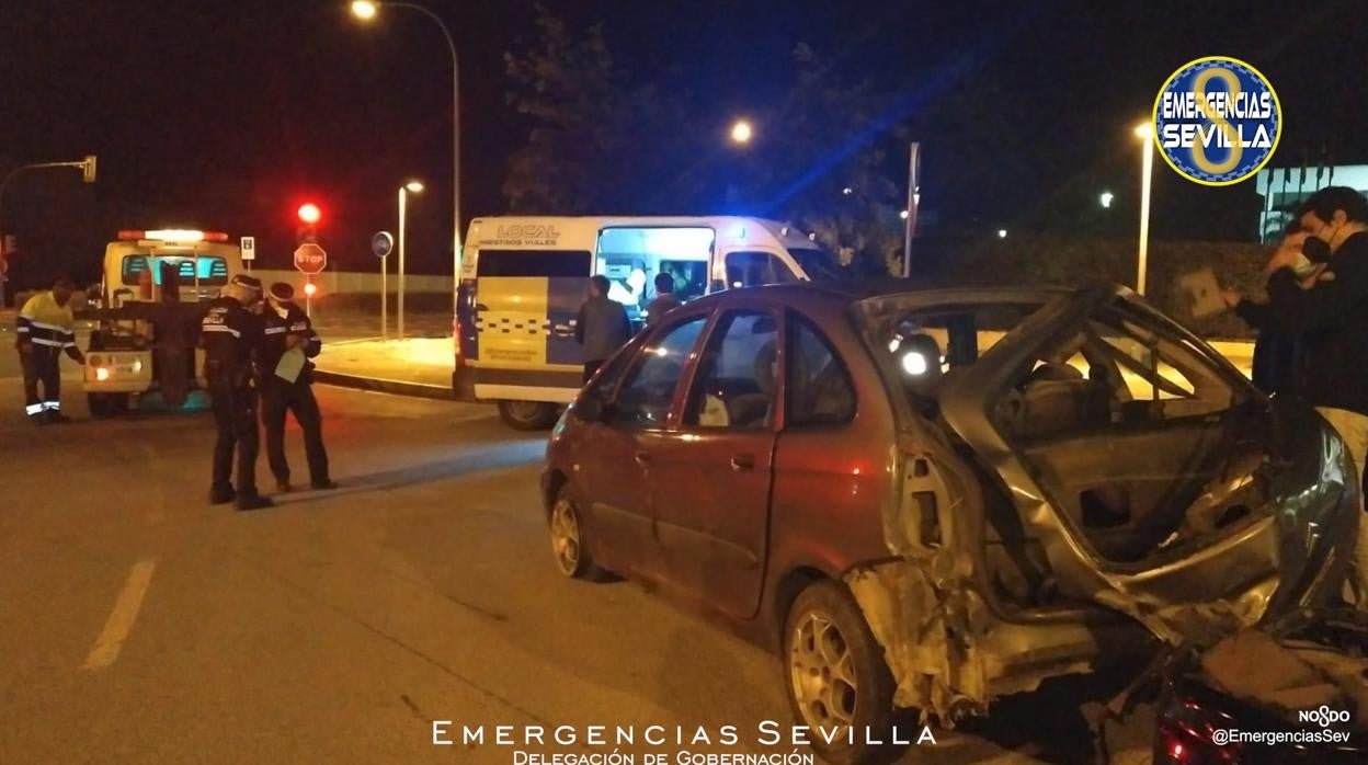 Imagen del accidente