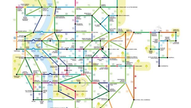 Así es Metrominuto, la herramienta para dejar el coche en casa y conocer Sevilla caminando