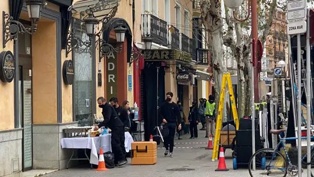 La calle Adriano en Sevilla, plató de cine por un día