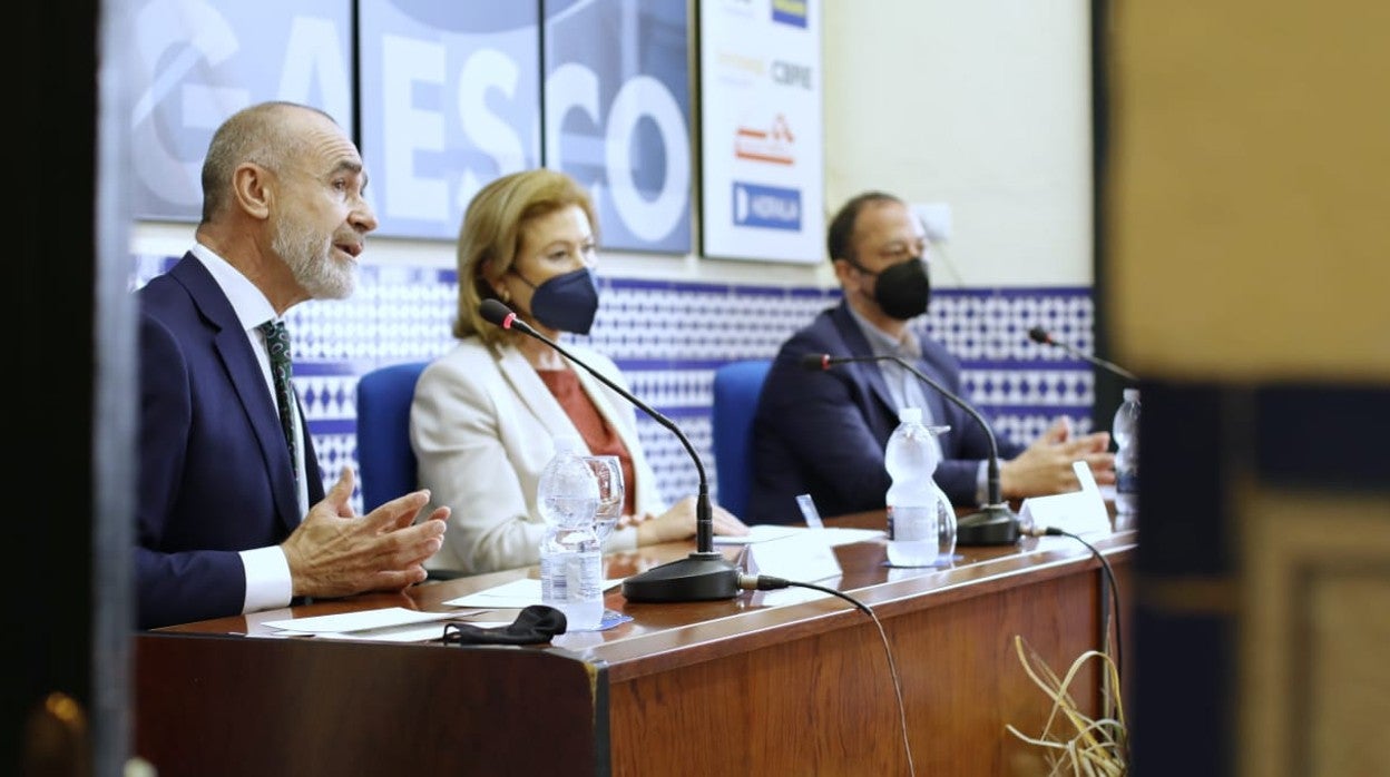 Antonio Muñoz, Carmen Núñez y Alfonso Rodríguez Gómez de Celis