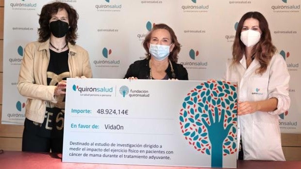 Quirónsalud concede una beca de investigación sobre deporte y cáncer de mama