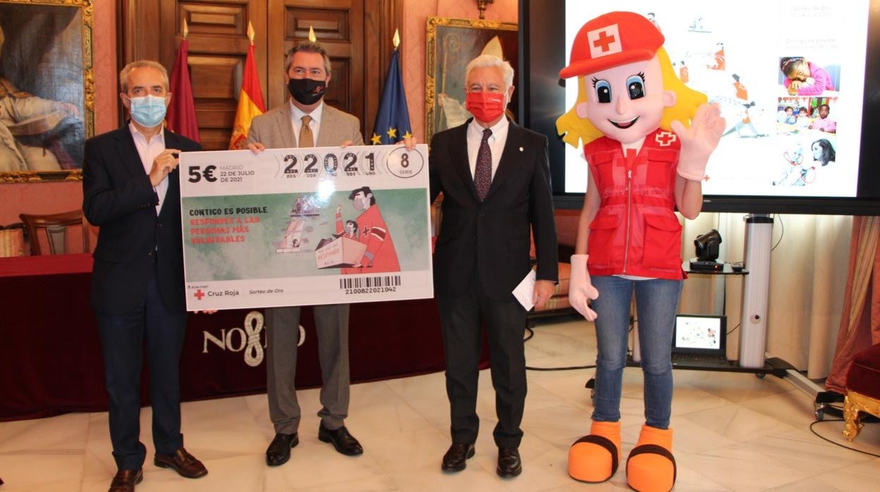 Este miércoles se ha presentado el Sorteo de Oro en el Ayuntamiento de Sevilla