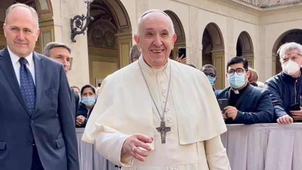 Dos Erasmus sevillanas en el reencuentro del Papa Francisco con los fieles: «Ha sido muy emocionante»